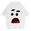 Funny Fashion 3D Cartoon Emoticons Printing Men T Shirts Summer Harajuku Casual Loose O-Neck Oversize Women Short Sleeve Top Tee