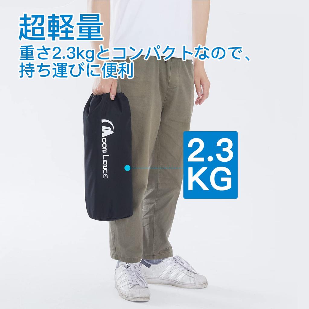 Moon Lence Cot Camping Outdoor Bed Folding Simple Compact Ultra Light Weight Capacity 160kg Pillow Storage Case Carry Bag Included Waterproof