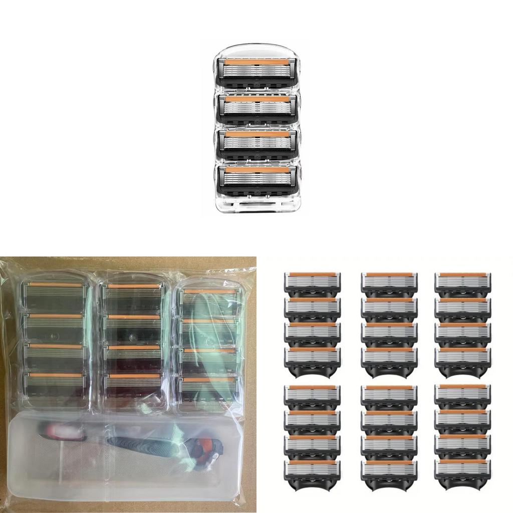 Manual Mens Razor With Five Layer Blades For Daily Shaving And Bathroom Use