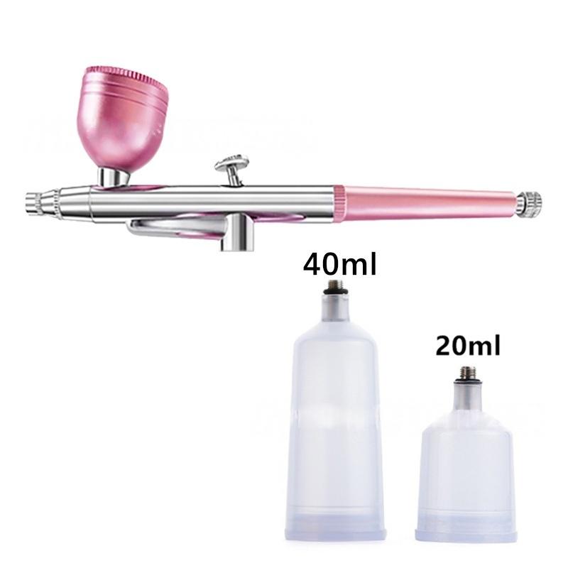 Cordless Airbrush Pen 0.3mm Nozzle Fine Atomization Oxygen Injection Tool for Skincare On The Go