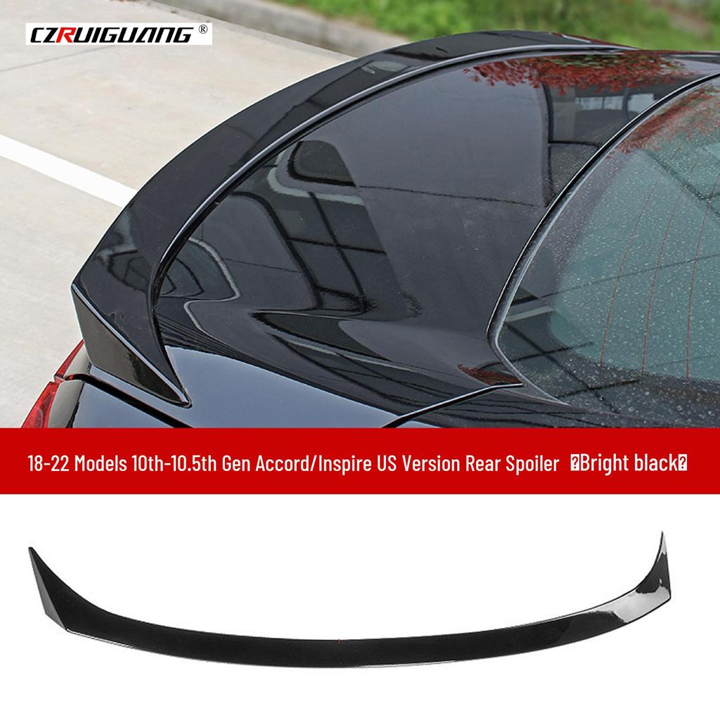 Совместимо с моделями Honda Inspire/Accord 2019 года: Передний сплиттер, Пороги, Задний и Верхний спойлеры, Жалюзи. Комплект обвеса.