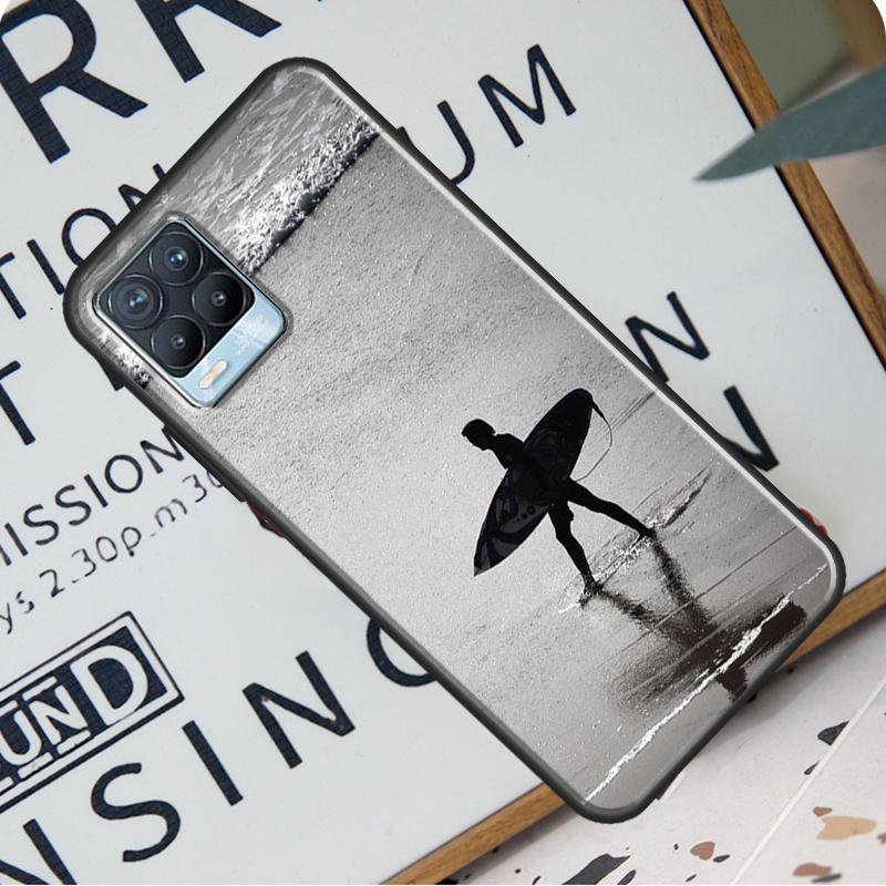 Чехол Surfer Surf Hang Loose Shaka для Realme C21 C11 C15 GT Neo2 Master 8 Pro 8i OnePlus 9 Pro 8T 9R Nord2 Coque Cover