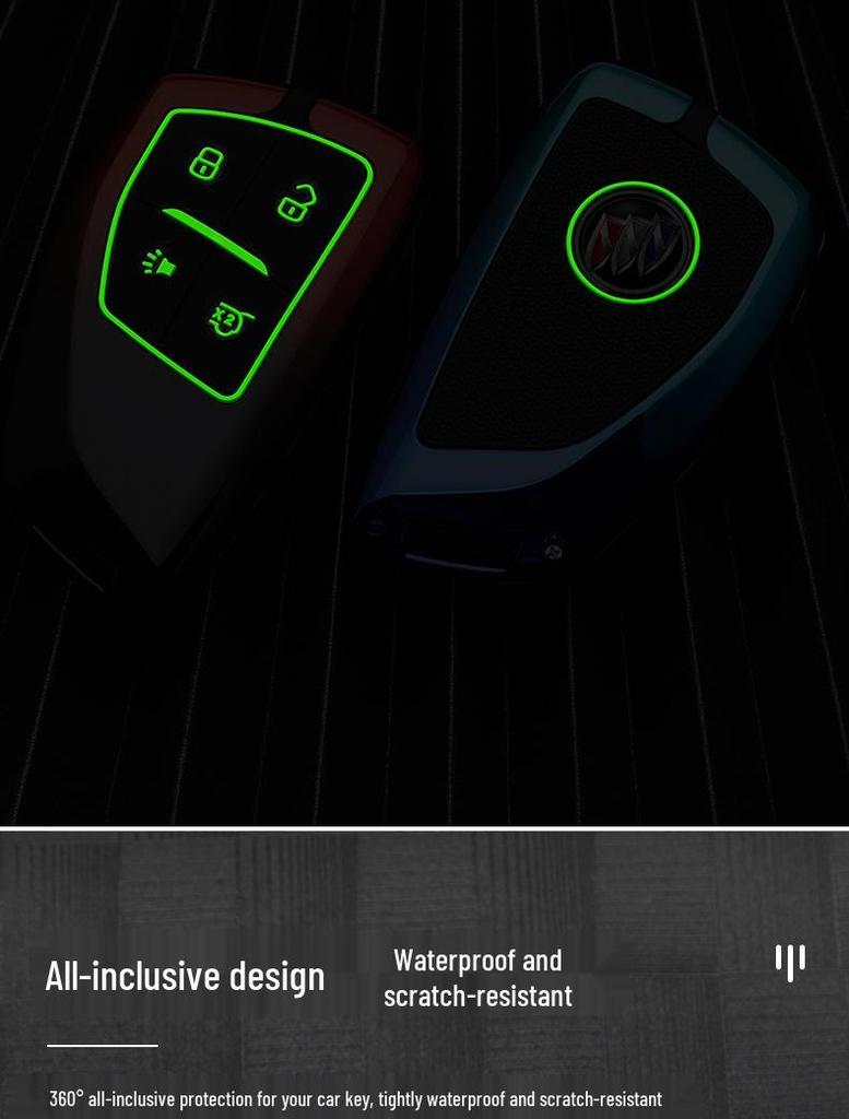 Buick Encore-S Key Case: Fashionable Car Key Bag with Buckle and Remote Shell Design