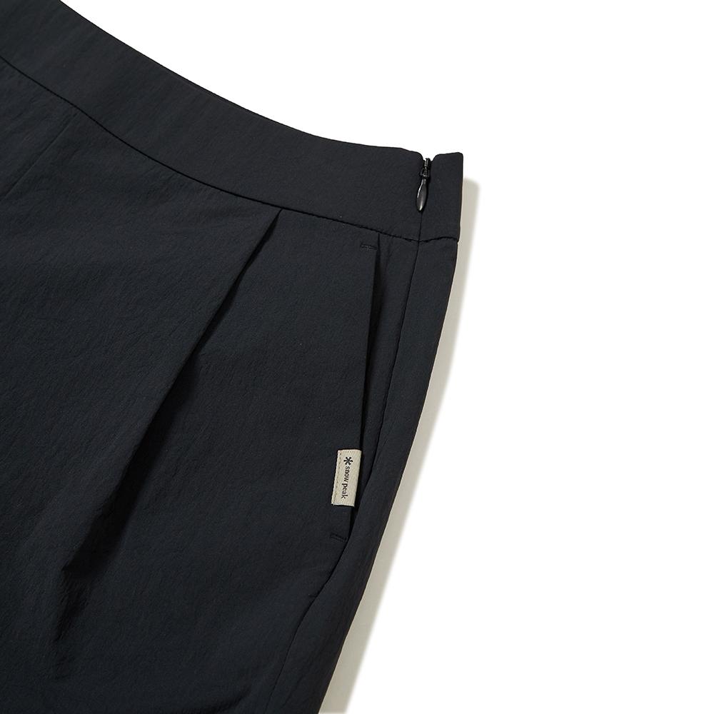[Snowpeak] Root Women's Pintuck Shorts Navy (S23MWRHP67)