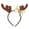 Wholesale Deer Antler Headband For Christmas Dress-up Cute Hair Decorations For Women Plush Handcrafted Colors 1 2 3 4 5)