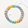 Amethyst & White Crystal Beaded Bracelet for Girls - Sweet Summer Fairy Jewelry