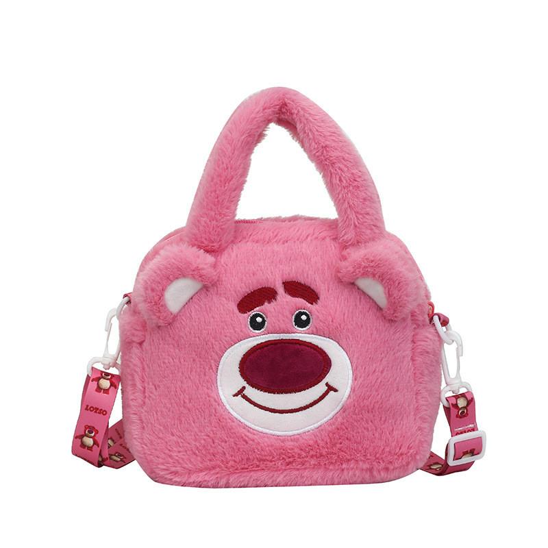 Очаровательная плюшевая ручная косметичка-кукла Sanrio Kuromi. Идеально подходит для детей и коллекционеров.