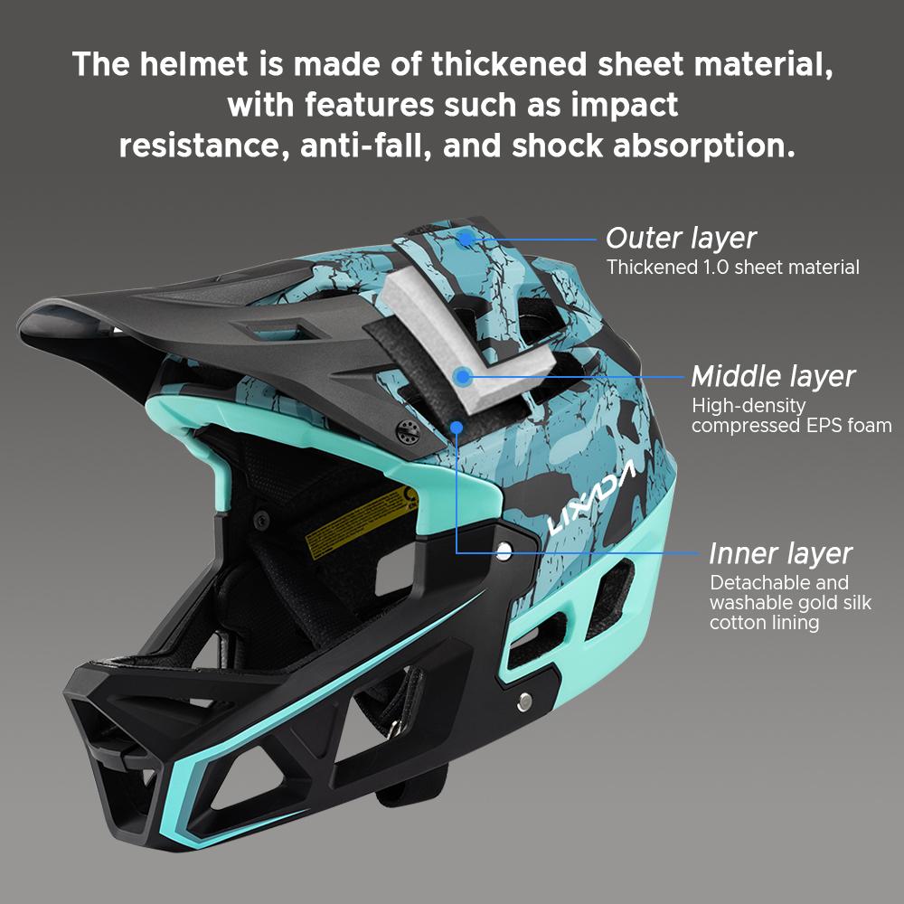 Полный шлем для горного велосипеда для взрослых, гоночный шлем MTB для горного велосипеда
