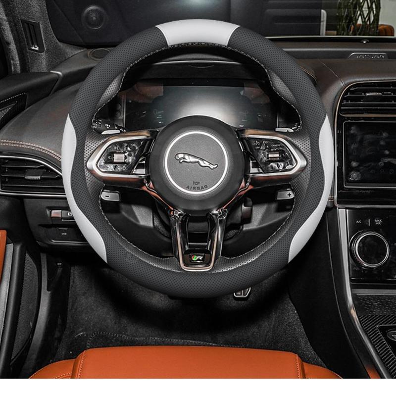 Чехол на рулевое колесо Jaguar: Подходит для XEL, XFL, E-PACE, F-PACE и F-TYPE