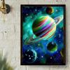 5D DIY Diamond Painting Planet Universe Cross Stitch Kit Mosaic Diamond Embroidery Full Round/Square Drill Home Decoration