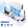 DATA FROG For Sony PS5 Slim/PlayStation 5 Optical Drive/Digital Version Game Console Cooling Stand Charging Base