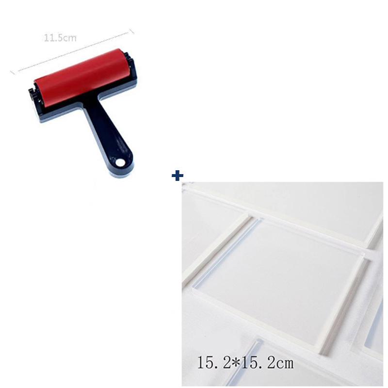 Gel Arts Gel Printing Plate for Printmaking Reusable Monoprinting Clear Plate for Art and Craft Assortment Fast Free Shipping