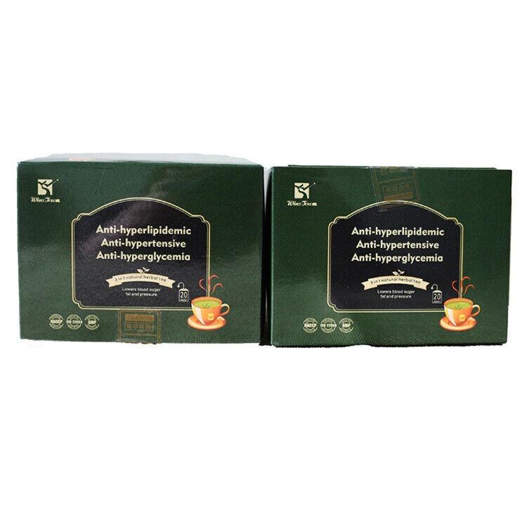 3 в 1 натуральный травяной чай баланс сахара, гипертонии, крови