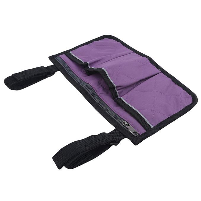 Wheelchair Armrest Side Storage Bag Convenient Storage Bag Practical Wheelchair Armrest Storage Bag Home Supplies