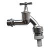 Washing Machine Tap 3/4 Inch Matte Chrome with Aerator