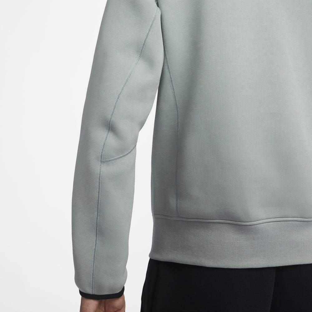 Nike Спортивная одежда Tech Fleece Hoodie Мужская толстовка с капюшоном Mica-Green FB8017-330