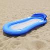 Inflatable Recliner Adult with Net Floating Row Ins Swimming Ring Water Floating Bed Anti-rollover Swimming Ring