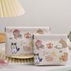 PU Lipstick Makeup Bag Cartoon Data Cable Storage Bag Multifunctional Mini Coin Purse  Travel
