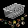 Transparent Reptile Tank Plastic Reptile Transport Container  Reptile Pet Supplies
