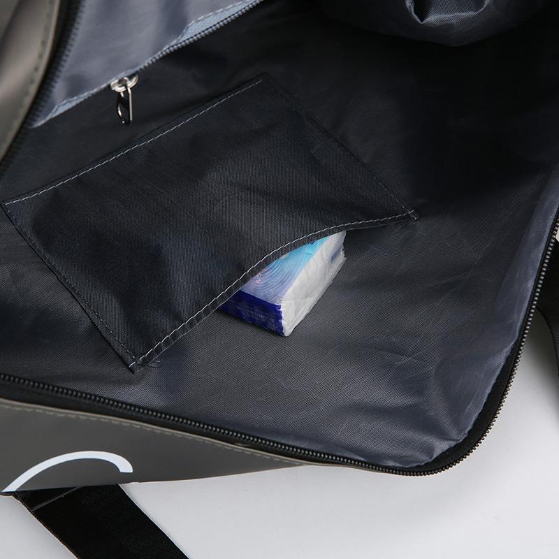 Новая большая вместительная дорожная сумка унисекс, водонепроницаемая спортивная сумка для фитнеса с коробкой для обуви, сумки для плавания с разделением на сухую и влажную одежду