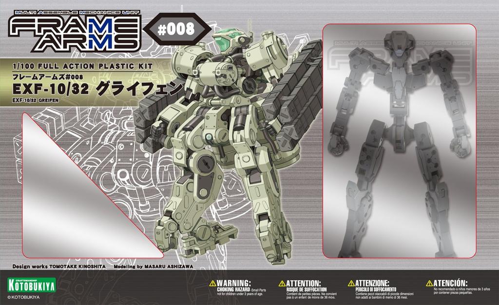 Kotobukiya Frame Arms Greifen Scale Plastic Kit EXF-10/32 1/100