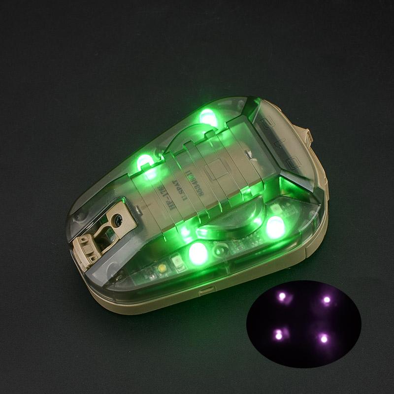 Светильник Hell-star в виде божьей коровки HEL-STAR Уличный стробоскопический ИК-светильник для выживания, фонарь для шлема