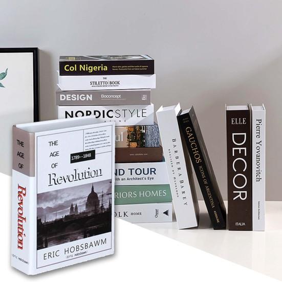 Легкое сопротивление давлению поддельной книги художественное декоративное