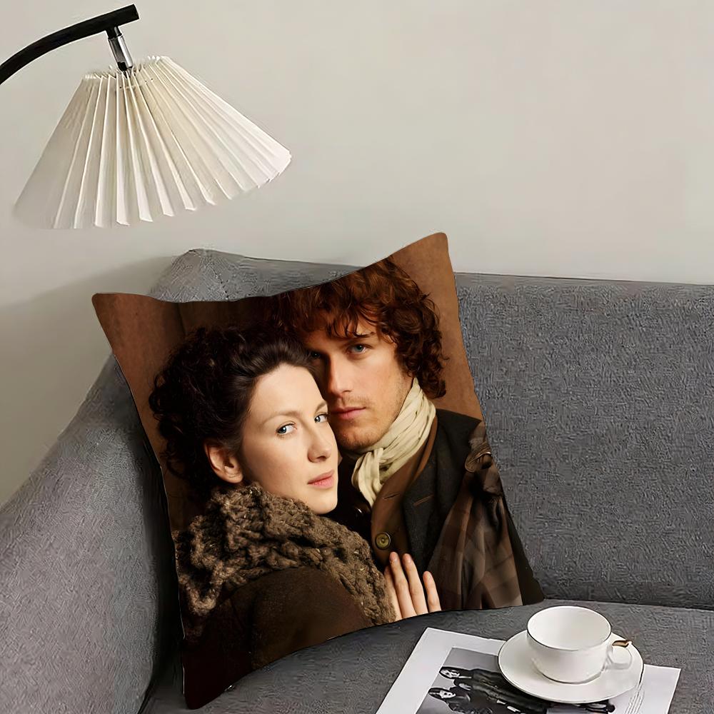 Подушка-подушка для фильма O-Outlander Наволочка Ультрамягкая, приятная для кожи Ткань Облачный комфорт и скрытая молния