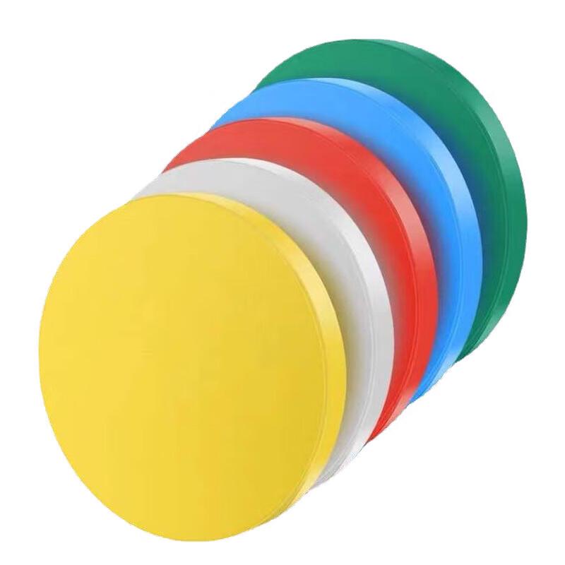 Толстая круглая кухонная разделочная доска из пищевого полиэтилена