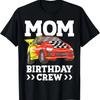 Mom Birthday Crew Race Car Racing Car Driver Mommy Mama T-Shirt