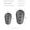 Lightweight Small Shin Pads Extra Shock Absorbing Mini Shin Guards Mini Football Shin Pad  Sport