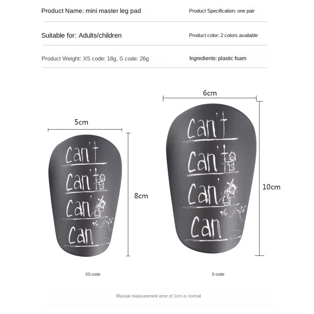 Shock Absorbing Mini Football Shin Pad Wear-resistant Mini Shin Guards Small Shin Pads Extra Kids