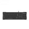 Проводная бесшумная офисная и игровая клавиатура A4Tech KR-6A
