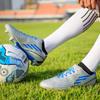 Men's/Women's Lawn Training AG Football Shoes Children's Teenager Sports Shoes Long Nail Wear Resistant Anti Slip Football Boots