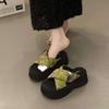 8Cm Thick-soled Cool Slippers Women's Summer Wear 2025 New Small Muffin Soft-soled Heightening Sandals
