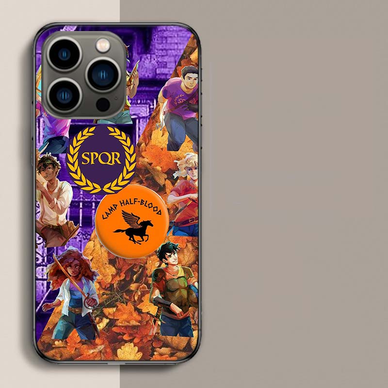 Чехол для телефона P-Перси Джексон Лагерь Полукровок Для Iphone 17 Air 15 Pro 14 Plus 16 Pro Max 12 13 Mini 11 16E X XS Обложка C