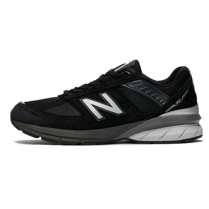 New Balance 990v5 Черно-серебристые кроссовки M990BK5(ширина D)