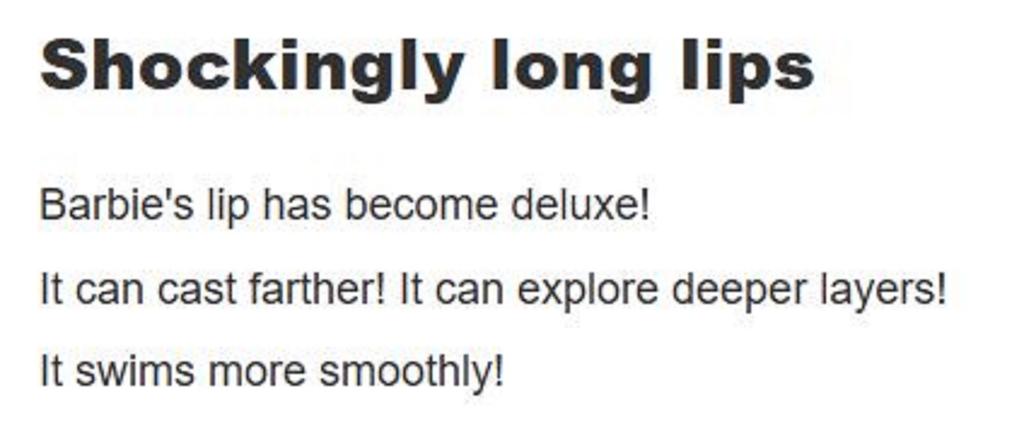 Роб Лур Мост Барби F 36 мм 3,4 грамма Плавающая приманка 09 (0106)