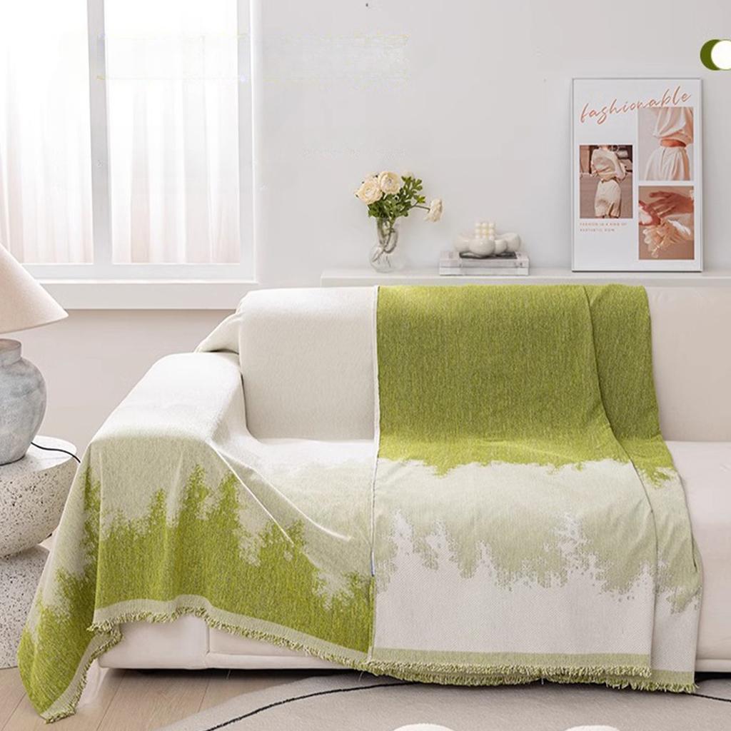 Простой модный чехол для дивана из шенилла Four Seasons Universal Anti-Scratching Antistick Wool Universal Sofa Towel