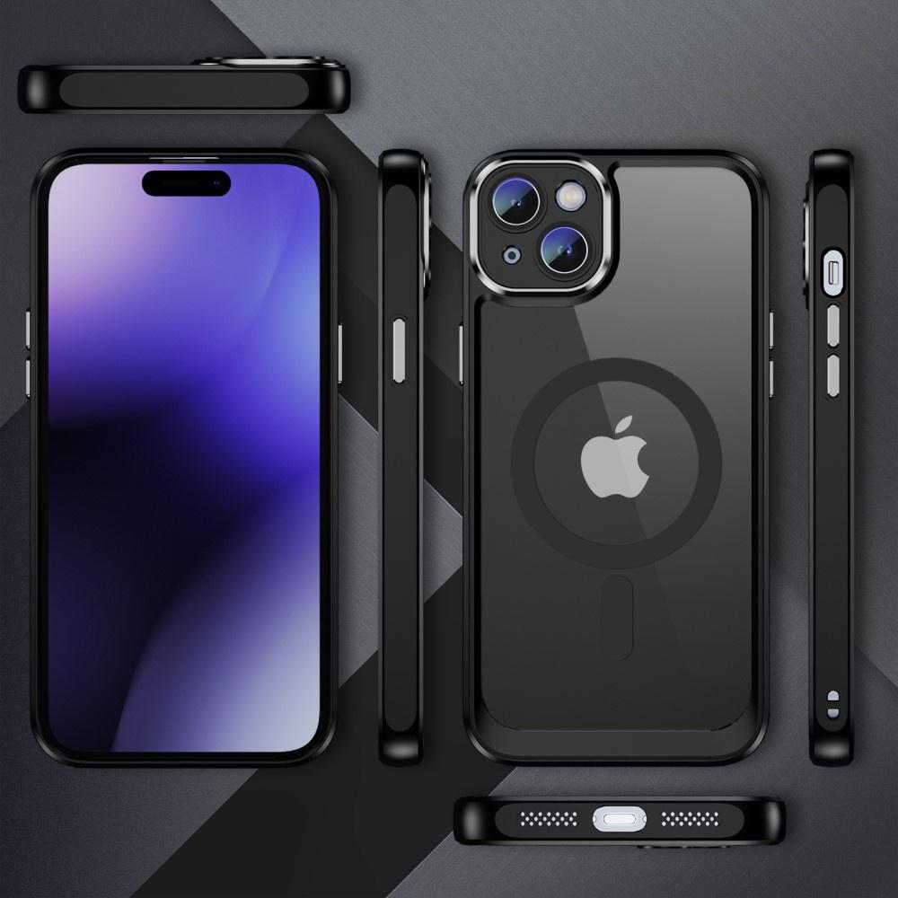 iPhone 15 Plus Case, ERBORD Impact Guard, for MagSafe, Black