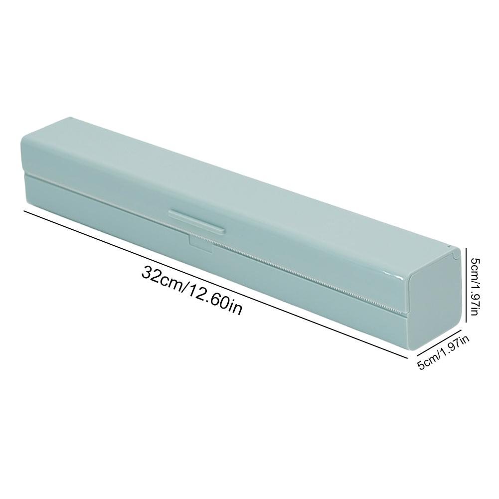 Диспенсер для алюминиевой фольги и пленки Диспенсер для резки пищевой пленки (синий)