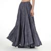 Fluttering Draped Pressed Wrinkled Half Body Skirt Women Plus Size Loose Swing Skirt Plus Size