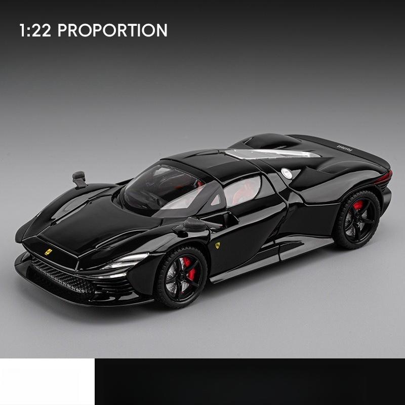 1:22 Daytona SP3 Supercar Alloy Model Car Toy Diecasts Casting Sound and Light Car Toys For Children Vehicle