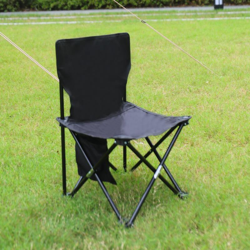 Outdoor Portable and Durable Art Sketching Bench Fishing Chair Folding Chair Multifunctional Oxford Cloth Backrest Fishing Chair