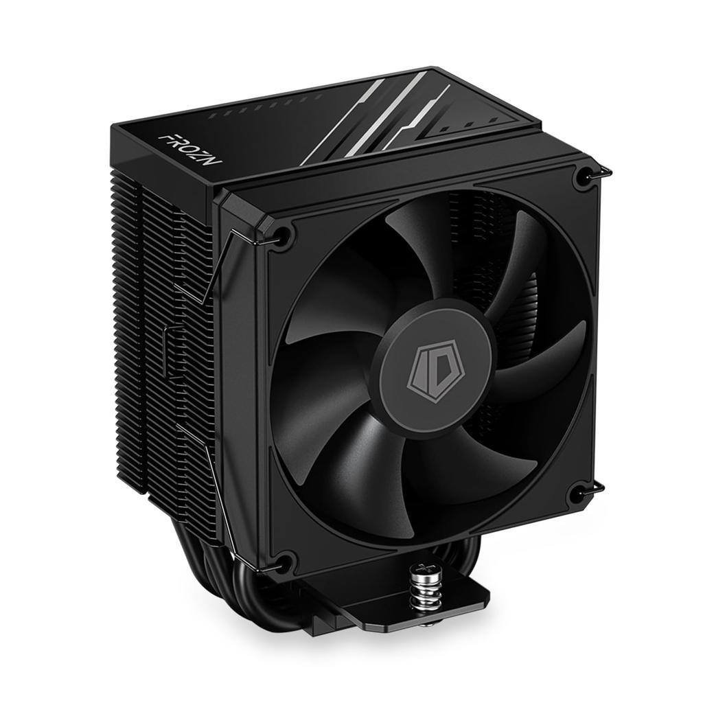 Small Side Flow CPU Cooler for with 92mm Fan Black ID-COOLING Intel&AMD FROZN-A400-BLACK