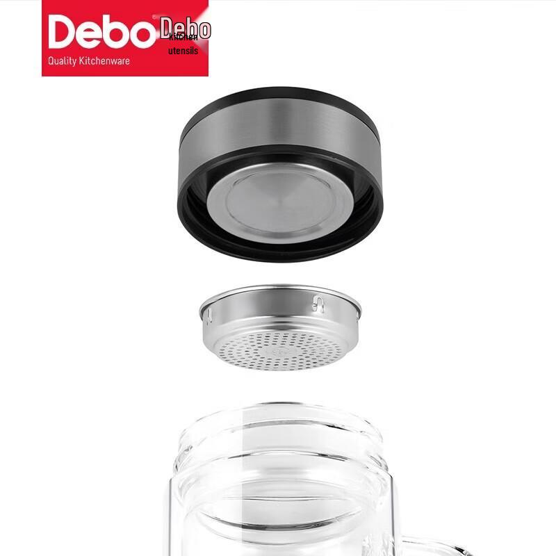 Debo Pascal Double-Walled Glass Mug
