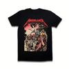 Metallica Хит продаж 2026 Новая мужская хлопковая рубашка Y2k Графические футболки с альбомом Хип-хоп стиль Мода Гавайская Роскошная женская футболка