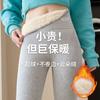 Fleece Thickened Leggings for Women's Outer Wear, Autumn and Winter Cloud Fleece Cotton Pants, Extra Thick High Waist Large Size Thermal Pants
