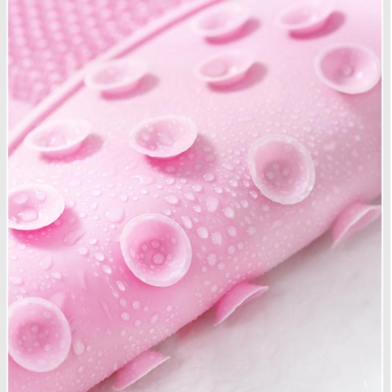 Силиконовый коврик для массажа спины, многофункциональный нескользящий коврик для массажа ног для купания, щетка для ванны для спины и всего тела