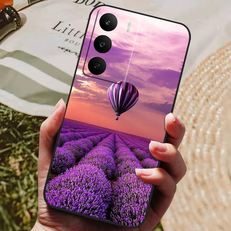 Чехол для OPPO Realme C71 Мягкий силикон Роскошный ударопрочный чехол для Realme C73 ТПУ Чехол Милый кот Funda Оболочка RealmeC71 4G Глобальный